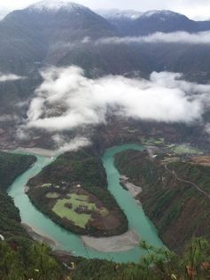 The Salween basin is shared by several Southeast Asian countries.