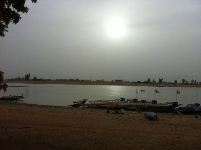 The Niger River: pictured in Mali but the river travels through several West African countries. Photo: Jonathan Lautze/IWMI.