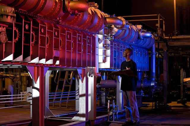 Flash desalination plant on Ascension Island, South Atlantic Ocean. Photo: U.S. Air Force photo/Lance Cheung