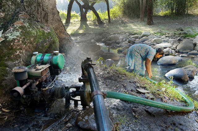 woman irrigation big question india