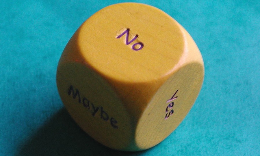 Decision making dice