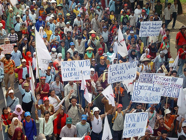 Jonathan McIntosh Jakarta Farmer Protest