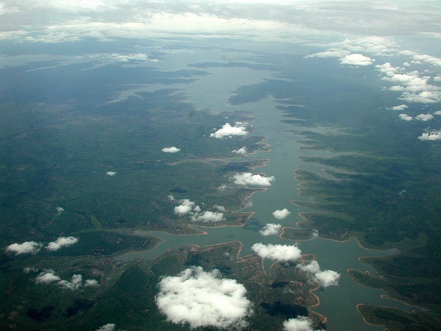 Volta River Basin from up high