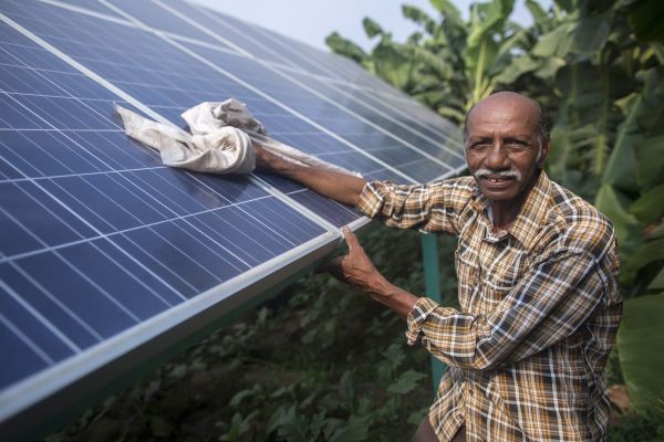 India's sunshine farmer