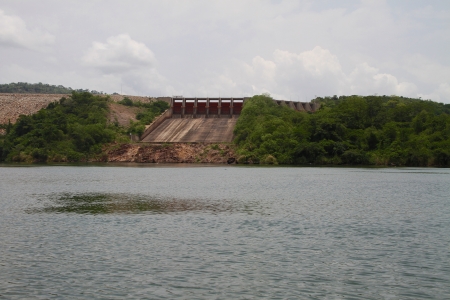 Ghana's Akasombo Dam on the Volta River.