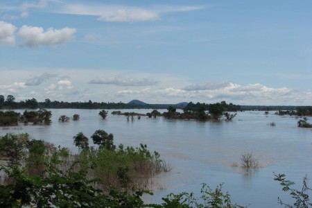 Mekong floodplain in Cambodia