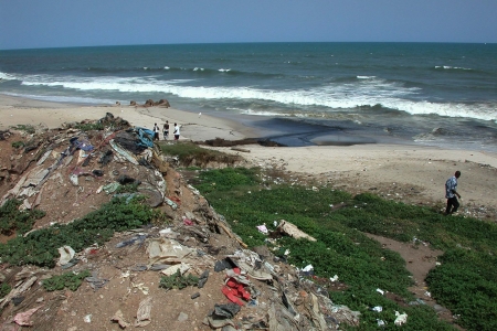  Urban waste in Accra, Ghana