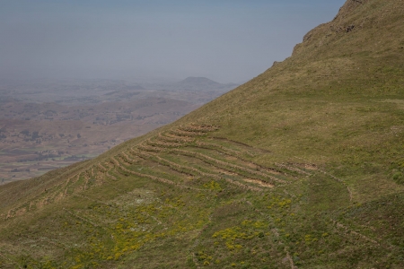 Landscape of Dessie, Ethiopia
