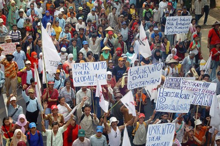 Jonathan McIntosh Jakarta Farmer Protest