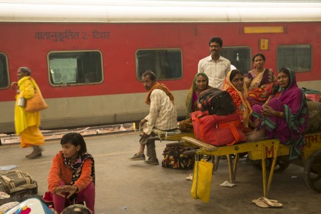 Migration family Delhi Train Royal Society london