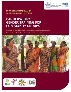WLE gender training manual cover
