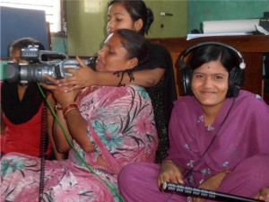 Participatory video training in Nepal