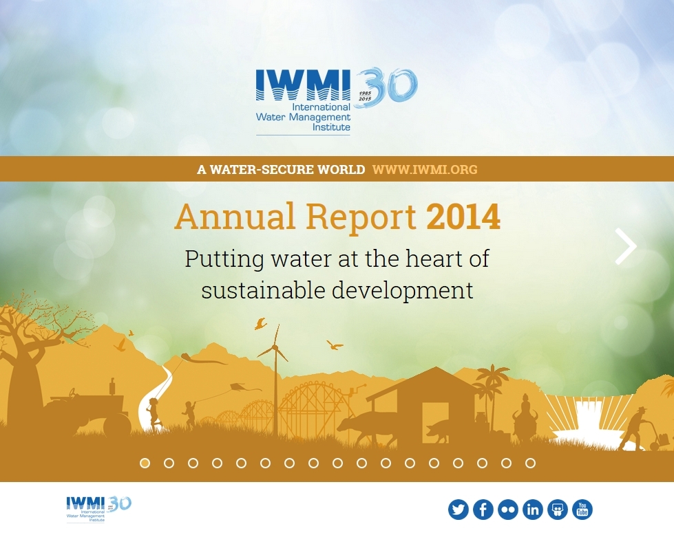 View the IWMI Annual Report 2014