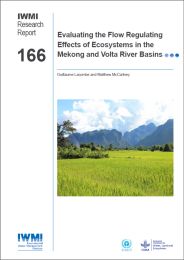 Evaluating the flow regulating effects of ecosystems in the Mekong and Volta river basins
