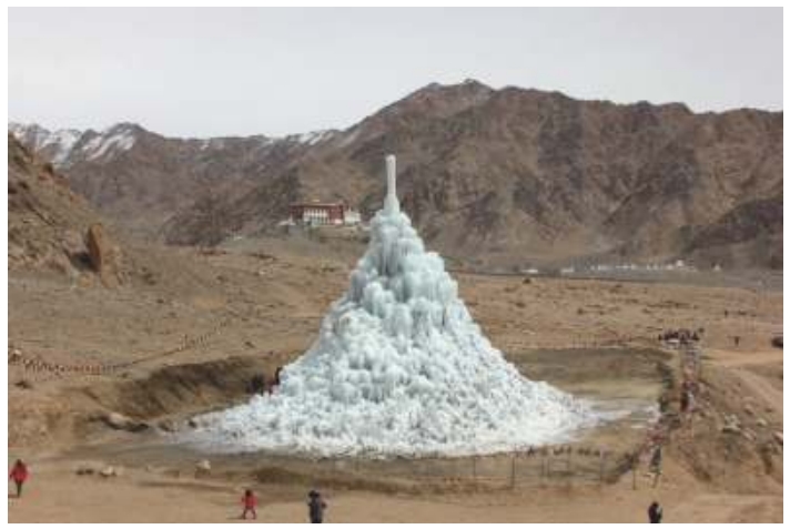 Ice-stupa