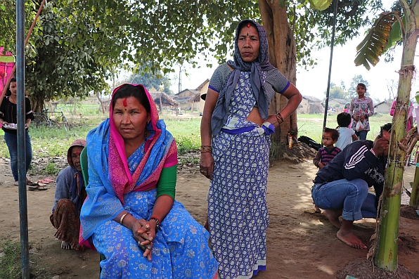 Women living in a village of Western Nepal