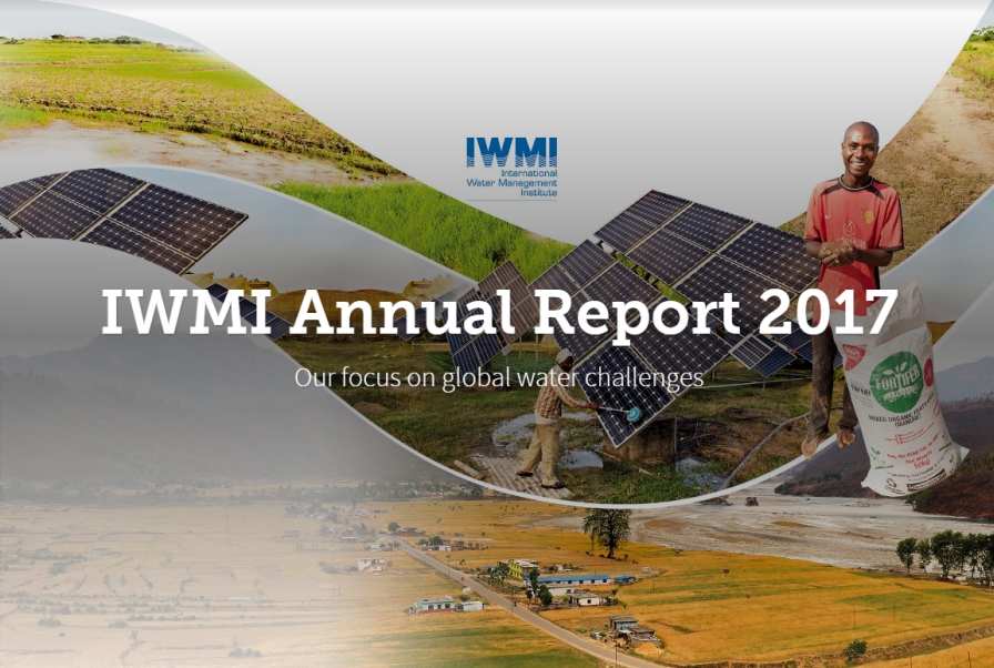 View the web version of the IWMI Annual Report 2017