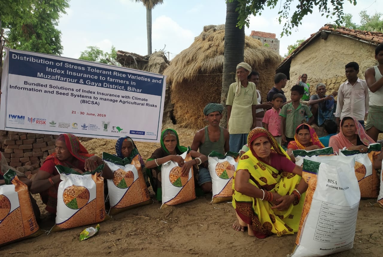 Seed Distribution in Tankupa Block, Gaya District, Bihar