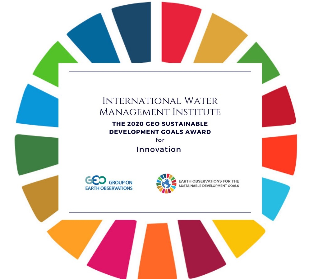 2020 GEO Sustainable Development Goals Award