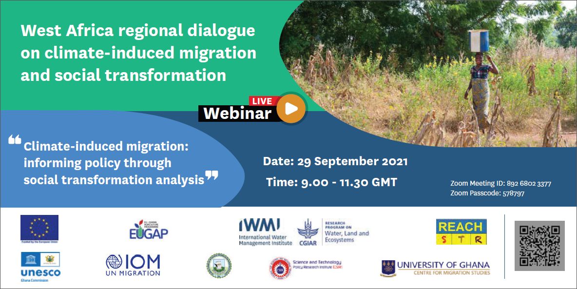 West Africa regional policy dialogue on climate-induced migration and social transformation