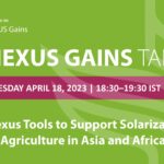 Nexus tools to support solarization of agriculture in Asia and Africa