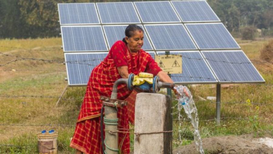 Kathmandu Post: Grid-connected solar irrigation