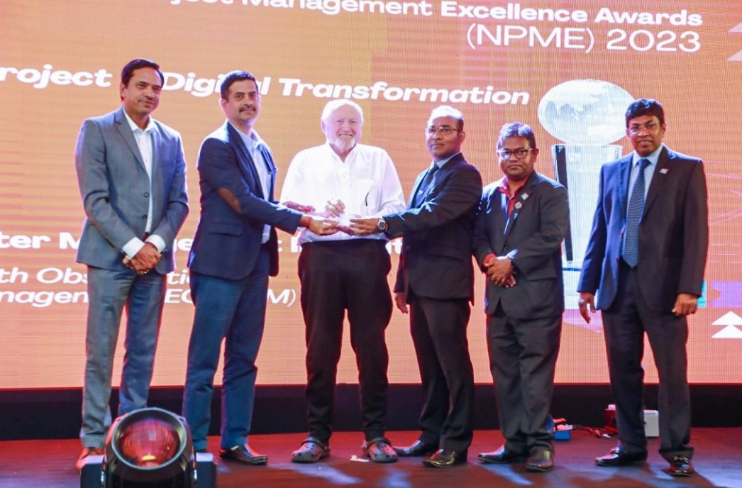 IWMI wins Award for Digital Transformation from Project Management Institute (PMI) in Sri Lanka