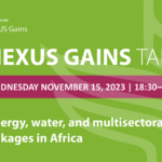 NEXUS Gains Talk #17 - Energy, water, and multisectoral linkages in Africa