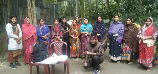 Focus group discussion (FGD) with women in Barishal, Bangladesh. Sushmita Datta