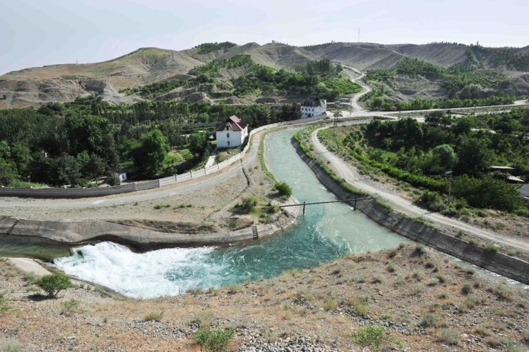 Aravansay basin in Osh province falls under Syrdarya basin. Photo: IWMI