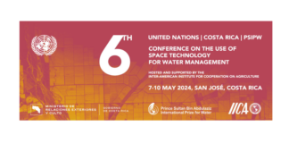 6th Conference on the use of space technology for water management